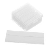 FRCOLOR 40 pièces Bandes Adhésives Auto-adhésives pour Faux Cils Eyeliner Maintien Sécurisé Adaptées à Toutes Formes Yeux Application Rapide et Naturelle Lot