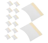 FRCOLOR 40 Pièces Démaquillants Pour Cils Patch D'extension De Cils De Toner Coussinets De Cils Démaquillants Pour Les Lèvres Dissolvant De Cils Coton Blanche