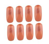 FRCOLOR 400 Pièces 2 faux ongles conseils Faux ongles pour pratiquer complète des faux ongles bout d'ongle d'entraînement amovible ongles artificiels Autocollants pour ongles