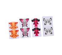 FRCOLOR 400 Pièces Étendues Par Un Porte-Papier Nail Art Nail Art Guide Tip Clippers Nail Art Autocollant Accessoires Ongles Formes Kits Manucure Autocollants Pied Électrique Filer Outil