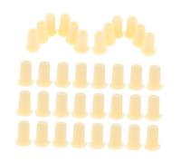 FRCOLOR 42 Pièces Petites Bagues de Cordes pour Guzheng Accessoires de Fixation Durables pour Cithare Chinoise Amélioration Clarté Sonore et Protection des Cordes Compatibles avec Divers