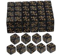 FRCOLOR 48 pièces Compteurs Symboles et Noire pour Jeux de Société Accessoires Ludiques et Éducatifs Dés Jetons Esthétiques Empilables pour Suivi Points