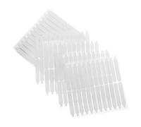 FRCOLOR 480 Pièces Ruban adhésif double face transparent flexible pour manucure, bandes autocollantes faciles à déchirer, pads de colle pour application d’ongles artificiels