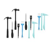 FRCOLOR 4ensembles Kit De Fouille pour Garçon Fille Outils De Creusement Jouet Excavation avec Petite Brosse Burin Marteau Jeu Éducatif