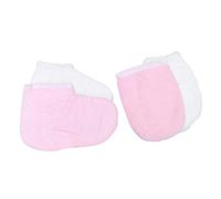 FRCOLOR 4paires Blancs De Beauté Et Simples Pour Usage Domestique Protection Légère Et Agréable Au Toucher