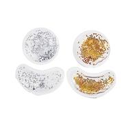 FRCOLOR 4pcs Gel Glace Pack De Refroidissement Réutilisable Coussinets D'oeil De Refroidissement Et De Patchs Oculaires Pour Les Femmes