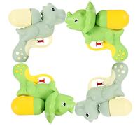 FRCOLOR 4Pièces à Eau Mignon pour Garçon Fille à Eau Dessin Animé Dinosaure Licorne Aquatique pour