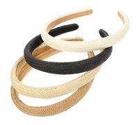 FRCOLOR 4pièces Bandeaux Tressés Lot De Accessoires De Cheveux Élégants Et Confortables Idéaux Pour Vie