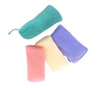 FRCOLOR 4pièces De Maille Colorée Poche à Exfoliante Pour Gel Et Nettoyants Visage