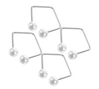 FRCOLOR 4pièces Fabricant de Fossettes Acier Inoxydable et Boule pour Visage Outil Exercice Facial Confortable pour Joues