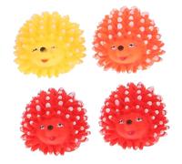 FRCOLOR 4pièces Lot de Jouets Couineurs pour Chats Jouet Vinyle Interactif pour Animaux De Compagnie Stimule Exercice Et Réduit La Morsure pour Jouer La Maison