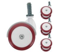 FRCOLOR 4pièces Lot De Roulettes Silencieuses Pour Trotteur Roulettes à Rotation Pour Déplacement Douceur Sur Sols Durs Et Tapis