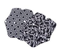 FRCOLOR 4pièces Serviettes Hygiéniques Lavables Tapis De Maternité Réutilisables Pour Menstruations Confort Et