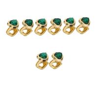FRCOLOR 5 ensembles Appareils Dentaires En Or Pierres Précieuses Pour Grilles Dentaires Bijoux Dentaires Fausses Dents Grilles Dentaires Décoratives 2 pièces * 5