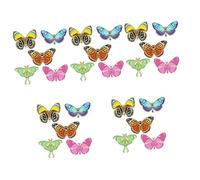FRCOLOR 5 Ensembles Badge De Insecte Sac À Émail Épingle Dessin Animé Broche Insignes Bijoux D'insectes Alliage 5 Pièces * 5