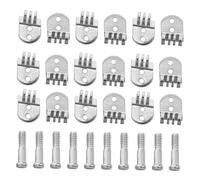 FRCOLOR 5 Ensembles Eyeglass Hinge Kit Repair Replacement Parts For Glasses Lightweight Portable Spare For Home Travel Eyewear Fixes