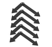 FRCOLOR 5 pièces Aiguilles Horloge Plastique Résistantes pour Enseignement Lot de Accessoires pour Apprentissage Scolaire et Projets DIY