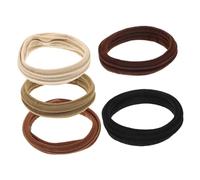 FRCOLOR 5 Pièces attache-cheveux curly hair curls hair band hair ties hair toppers manchette de cheveux en queue de cheval accessoires pour cheveux fille manchettes de cheveux nylon