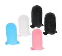 FRCOLOR 5 Pièces bouchon de bouteille en silicone logo accessoires décoration décoration housses pour bouteilles accessoires de voyage itinérants les incontournables du voyage