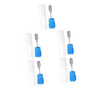 FRCOLOR 5 Pièces Bouts D'ongles De Manucure Foret à Cuticules Foret à Ongles Mèche Pour Nettoyer Les Cuticules Électrique Suppression Gel à Ongles Dissolvant Outil L'acier Au Tungstène