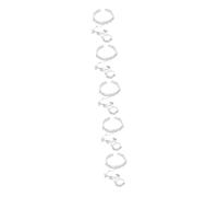 FRCOLOR 5 Pièces Bracelet Femme Décoration de Poignet Élégants pour Occasions Spéciales pour Fêtes