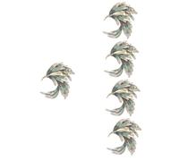 FRCOLOR 5 Pièces broche plume épingle à nourrice épingle pour le costume épinglette femme broche de col de mode Pin pour les femmes Accessoires pour filles femme bijoux Métal