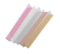 FRCOLOR 5 Pièces Brotte d'épaule de tissu à paillettes ceinture fille pour anniversaire Bachelorette Party Favors ceinture pour célibataire ceintures vierges à paillettes polyester