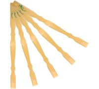 FRCOLOR 5 Pièces Chatouillement Gratte-corps Brosse Arrière Masseur Rétractable Gratte- Massage De La Tête Massage Du Épurateur Arrière à Gratter Le Massages Bambou