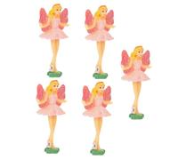 FRCOLOR 5 pièces Figurines Ballerine pour Boîte à Musique Accessoires Danseuse de Ballet Décoratifs pour Boîte Musicale Poupée Danseuse et Colorée
