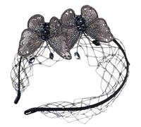 FRCOLOR 5 Pièces -tête brodé de déguisement nature femme cerceau de cheveux décoratif hair charms hair toppers Bandeau Casque femme cerceau de cheveux Engrener