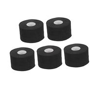 FRCOLOR 5 Rouleaux de cou de cou coupe de cheveux papier cou papiers de cou de coiffure gommage main écharpe coiffeuse barbir ruban de coiffure papier de protection du cou Black