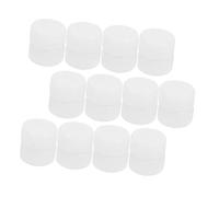 FRCOLOR 50 Pièces Hochets pour Bébés en Plastique Blanc 33mm pour Créateurs de Poupées, Accessoire Novateur pour Développer Coordination Main-œil