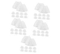 FRCOLOR 50 Pièces Sous Vide Pour Nail Art Collecteur De Plumeaux à Remplacement Du D'aspirateur Sacs Collecteurs Sous Vide Dépoussiéreur Pour Tissu Non Blanche
