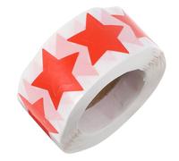 FRCOLOR 500 Pièces bronzage stickers autocollants corps stickers étoiles autocollants soleil autocollants de lit de bronzage tatouage de bronzage plaques de cuivre stickers rouge