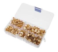 FRCOLOR 500 pièces U-shaped Wire Terminal Connectors Set Conductive Crimping Buckle For Electrical Wire Quick Installation For Household Appliances And Computers