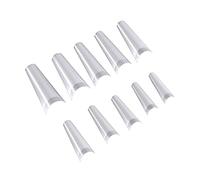 FRCOLOR 500pièces Cartes De Présentation Pour Ongles Palettes De Capsules Présentoirs à Ongles Plaques De Vernis à Capsules Entraînement Accessoires De Manucure