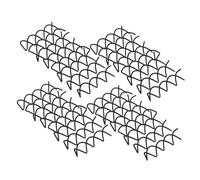 FRCOLOR 50Pcs Épingles À Cheveux Noires Pour Femmes Pointes Anti-Rayures Vis Torsadée Épingle À Cheveux Chignon De Mariée Faire Épingle À Cheveux Pour Bricolage Femmes Chignon Style De