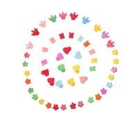 FRCOLOR 50Pcs Mini Pinces À Cheveux En Plastique Frange Pince À Cheveux Pinces À Griffes Colorées Mini Pince À Griffes Petite Pince À Cheveux Enfants Barrettes Mignonnes Pince À Griffes