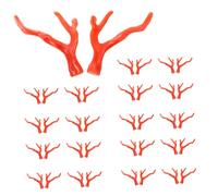 FRCOLOR 50pièces Renne Artificiels Pour Décoration De Tête Embellissements De Noël Kit Diy Pour Créations Uniques Et Cadeaux Manuels