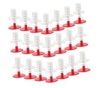 FRCOLOR 50pièces Soyez Créatif Jouets à Presser Rebondir avec Ressort à Ventouse pour Bricolage Et Divertissement pour Garçon Fille Et Tout-Petits