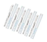 FRCOLOR 5ensembles Marqueurs à Sourcils Avec Règles Stylos à Double Pointe Pour Microblading Marquage De Sourcils Précision Pour Art Corporel