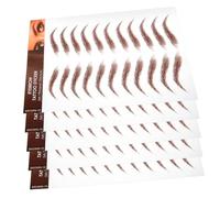 FRCOLOR 5feuilles Autocollants Sourcils Effet Simulation Modeler Entretien Sourcils Tatouages