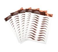 FRCOLOR 5feuilles Transferts Sourcils Autocollants Faux Sourcils Kit Maquillage Autocollants Transfert