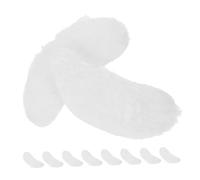 FRCOLOR 5paires Sourcils Blancs Autocollants Faux Sourcils Pour Père Noël Cosplay Accessoires De Maquillage Pour Costume De Vieil Homme Fête De Noël