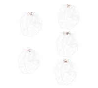FRCOLOR 5Pcs Mariée Chapeau De Mariage Filles Bandeaux Casque Pour La Mariée Banquet Coiffure Mariée Cheveux Accessoire Fascinateur Chapeaux Dames Chapeau De Mariage Voile Bandeau Voile