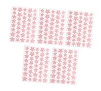 FRCOLOR 5pièces Étoile Anti-boutons Étoiles Dissolvant Acrochordons Soins Visage Anti-boutons Points Invisibles Pour Peau Propre