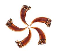 FRCOLOR 5pièces Pendentif Dent Résine Imprimé Ethnique Tribal Bijoux Pour Hommes Et Femmes Accessoires De Plage