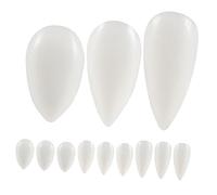 FRCOLOR 6 Paires Fausses Dents de Vampire Halloween Cosplay Prothèses Décoratives pour Fête Dhorreur Accessoires Sûrs et Réutilisables pour Costumes de Démons et Loups Garous