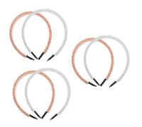 FRCOLOR 6 Pièces Bandeau accessoire de cheveux pour femmes couvre-chef de chariot de bricolage cerceau de cheveux pour les filles barrettes pour filles coiffure femme cristal