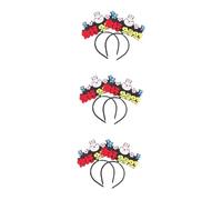 FRCOLOR 6 Pièces Bandeau Année Du Lapin 2023 Coiffe De L'Année Du Lapin Bandeaux De Fête Du Nouvel An 2023 Bandeau Nye Accessoires Photo De Fête Du Nouvel An Cerceau De Cheveux De Canne